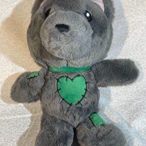 Plushie Dreadfuls Toto by Mysterious Plush Gray Dog with Green Wings (315)